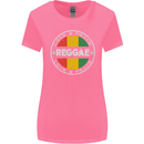 Love Peace Reggae Music Womens Wider Cut T-Shirt Azalea