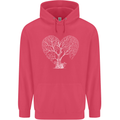 Love Tree Heart Aborist Ecology Environment Childrens Kids Hoodie Heliconia