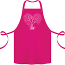 Love Tree Heart Aborist Ecology Environment Cotton Apron 100% Organic Pink