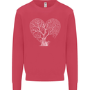 Love Tree Heart Aborist Ecology Environment Mens Sweatshirt Jumper Heliconia
