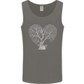 Love Tree Heart Aborist Ecology Environment Mens Vest Tank Top Charcoal
