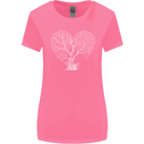 Love Tree Heart Aborist Ecology Environment Womens Wider Cut T-Shirt Azalea
