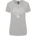 Love Tree Heart Aborist Ecology Environment Womens Wider Cut T-Shirt Sports Grey