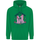 Love is Being a Mom Funny Horse Childrens Kids Hoodie Irish Green