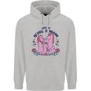 Love is Being a Mom Funny Horse Mens 80% Cotton Hoodie Sports Grey