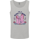 Love is Being a Mom Funny Horse Mens Vest Tank Top Sports Grey