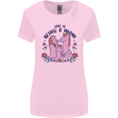 Love is Being a Mom Funny Horse Womens Wider Cut T-Shirt Light Pink