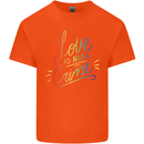 Love is Not a Crime LGBT Gay Awareness Kids T-Shirt Childrens Orange