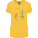 Love is Not a Crime LGBT Gay Awareness Womens Wider Cut T-Shirt Yellow