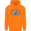 Love the Desert Safari Sand Cruising Childrens Kids Hoodie Orange