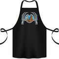 Love the Desert Safari Sand Cruising Cotton Apron 100% Organic Black