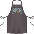 Love the Desert Safari Sand Cruising Cotton Apron 100% Organic Dark Grey