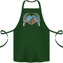 Love the Desert Safari Sand Cruising Cotton Apron 100% Organic Forest Green