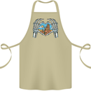 Love the Desert Safari Sand Cruising Cotton Apron 100% Organic Khaki