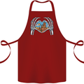 Love the Desert Safari Sand Cruising Cotton Apron 100% Organic Maroon