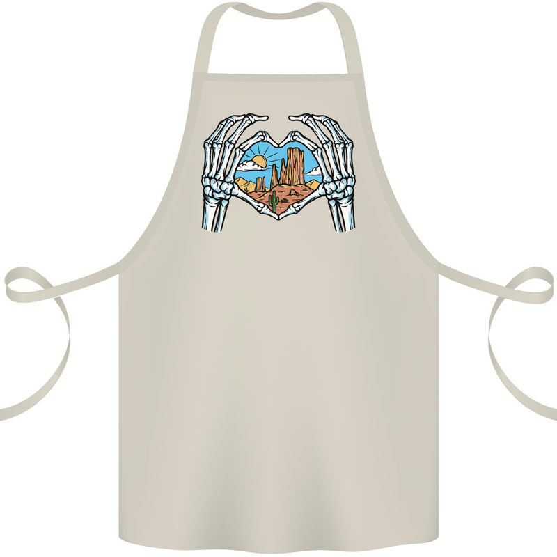 Love the Desert Safari Sand Cruising Cotton Apron 100% Organic Natural
