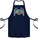 Love the Desert Safari Sand Cruising Cotton Apron 100% Organic Navy Blue