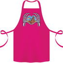 Love the Desert Safari Sand Cruising Cotton Apron 100% Organic Pink