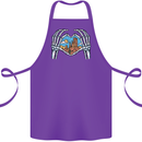 Love the Desert Safari Sand Cruising Cotton Apron 100% Organic Purple