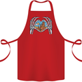 Love the Desert Safari Sand Cruising Cotton Apron 100% Organic Red
