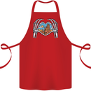 Love the Desert Safari Sand Cruising Cotton Apron 100% Organic Red