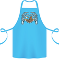 Love the Desert Safari Sand Cruising Cotton Apron 100% Organic Turquoise