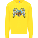Love the Desert Safari Sand Cruising Kids Sweatshirt Jumper Yellow