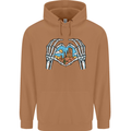 Love the Desert Safari Sand Cruising Mens 80% Cotton Hoodie Caramel Latte