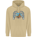 Love the Desert Safari Sand Cruising Mens 80% Cotton Hoodie Sand