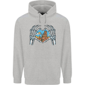 Love the Desert Safari Sand Cruising Mens 80% Cotton Hoodie Sports Grey