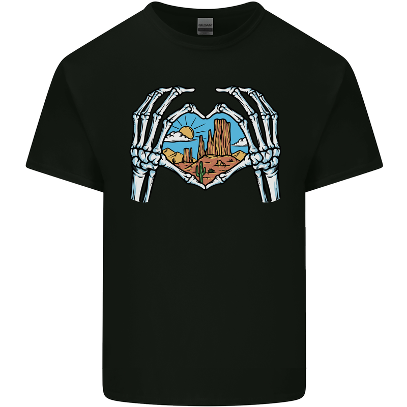 Love the Desert Safari Sand Cruising Mens Cotton T-Shirt Tee Top Black