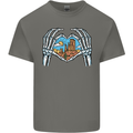 Love the Desert Safari Sand Cruising Mens Cotton T-Shirt Tee Top Charcoal
