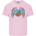 Love the Desert Safari Sand Cruising Mens Cotton T-Shirt Tee Top Light Pink