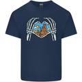Love the Desert Safari Sand Cruising Mens Cotton T-Shirt Tee Top Navy Blue