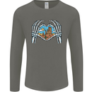 Love the Desert Safari Sand Cruising Mens Long Sleeve T-Shirt Charcoal