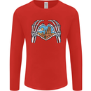 Love the Desert Safari Sand Cruising Mens Long Sleeve T-Shirt Red