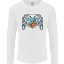 Love the Desert Safari Sand Cruising Mens Long Sleeve T-Shirt White