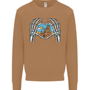 Love the Desert Safari Sand Cruising Mens Sweatshirt Jumper Caramel Latte
