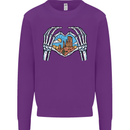 Love the Desert Safari Sand Cruising Mens Sweatshirt Jumper Purple