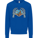 Love the Desert Safari Sand Cruising Mens Sweatshirt Jumper Royal Blue