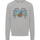 Love the Desert Safari Sand Cruising Mens Sweatshirt Jumper Sports Grey