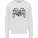 Love the Desert Safari Sand Cruising Mens Sweatshirt Jumper White