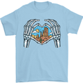 Love the Desert Safari Sand Cruising Mens T-Shirt Cotton Gildan Light Blue