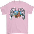 Love the Desert Safari Sand Cruising Mens T-Shirt Cotton Gildan Light Pink