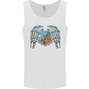 Love the Desert Safari Sand Cruising Mens Vest Tank Top White