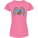 Love the Desert Safari Sand Cruising Womens Petite Cut T-Shirt Azalea