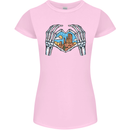 Love the Desert Safari Sand Cruising Womens Petite Cut T-Shirt Light Pink