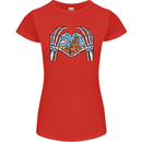 Love the Desert Safari Sand Cruising Womens Petite Cut T-Shirt Red