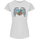 Love the Desert Safari Sand Cruising Womens Petite Cut T-Shirt White