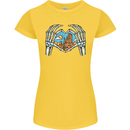 Love the Desert Safari Sand Cruising Womens Petite Cut T-Shirt Yellow